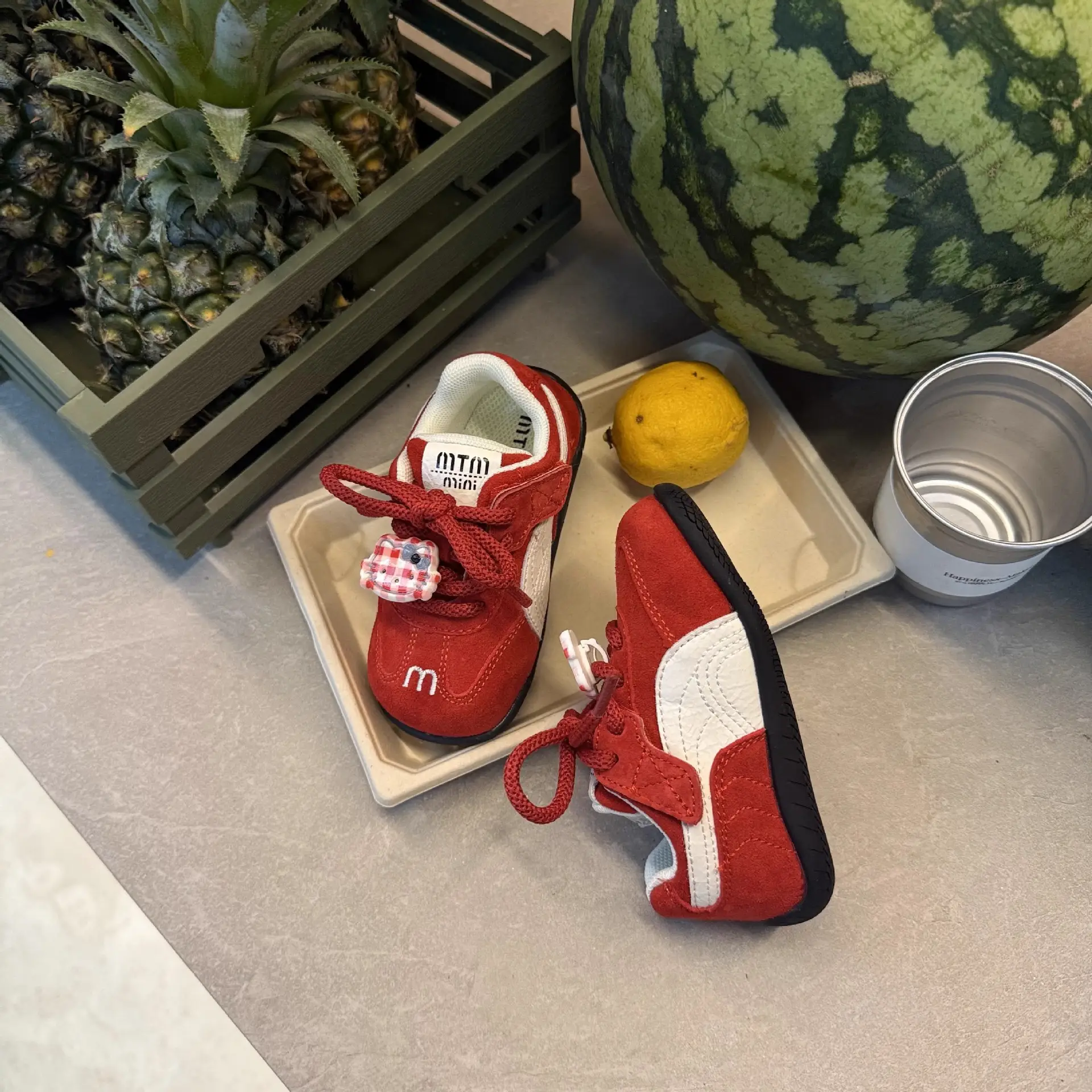 Red Moral Training Shoes for Kids 2 Years Old — feature 3