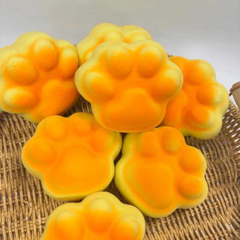Super Soft Egg Baby Squishy Slow Rebound Durian Cheese Realistic Food Stress Relief Toy Soft and Absorbent Hand Customization — feature 3