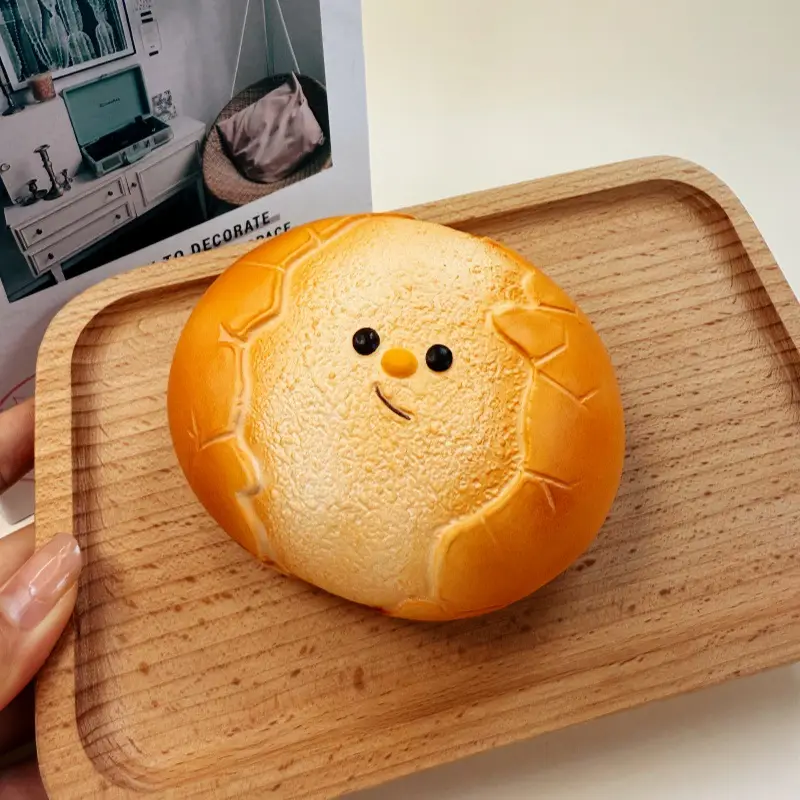 Super Soft Egg Baby Squishy Slow Rebound Durian Cheese Realistic Food Stress Relief Toy Soft and Absorbent Hand Customization — feature 6