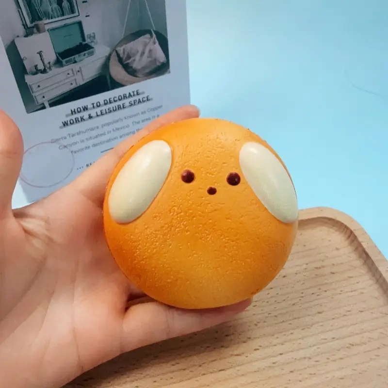 Super Soft Egg Baby Squishy Slow Rebound Durian Cheese Realistic Food Stress Relief Toy Soft and Absorbent Hand Customization — feature 8