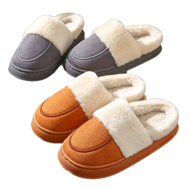 Women Cotton Slippers Warm Winter Indoor - Image 8