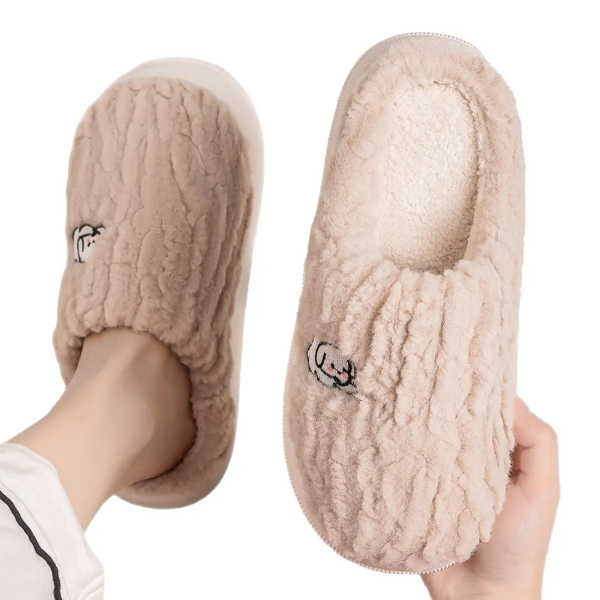 Women Winter Anti-Slip Cotton Slippers 2025 - Image 14