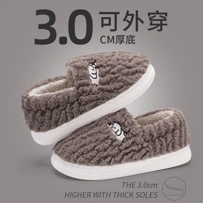 Women Winter Anti-Slip Cotton Slippers 2025 - Image 9
