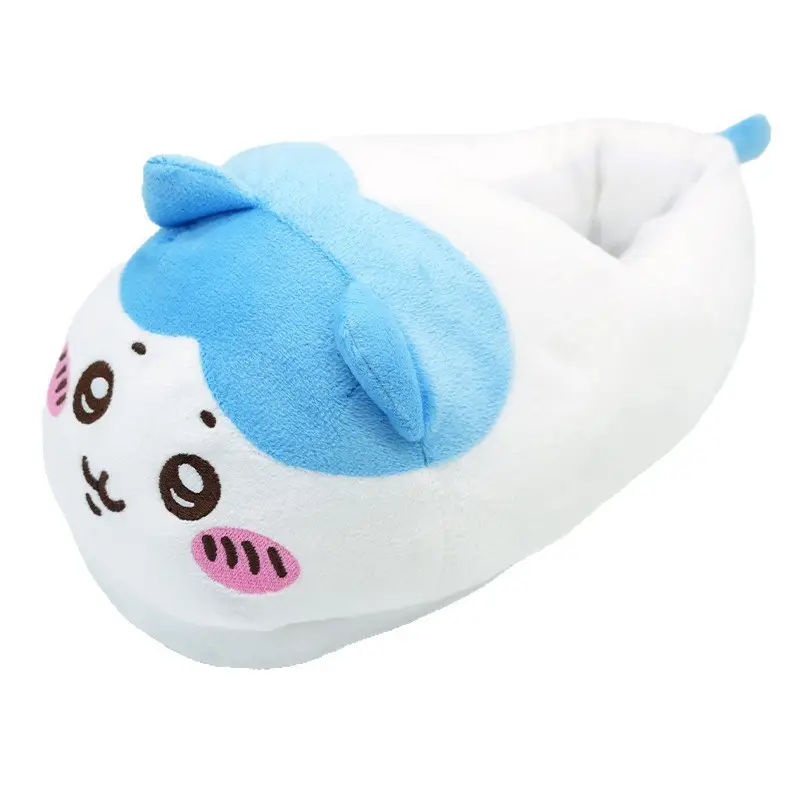 Manufacturer Wholesale Cute Girl Home Cotton Slippers Couple Funny Cotton Slippers with Smiley Face Usachi Plush Slippers - Image 9