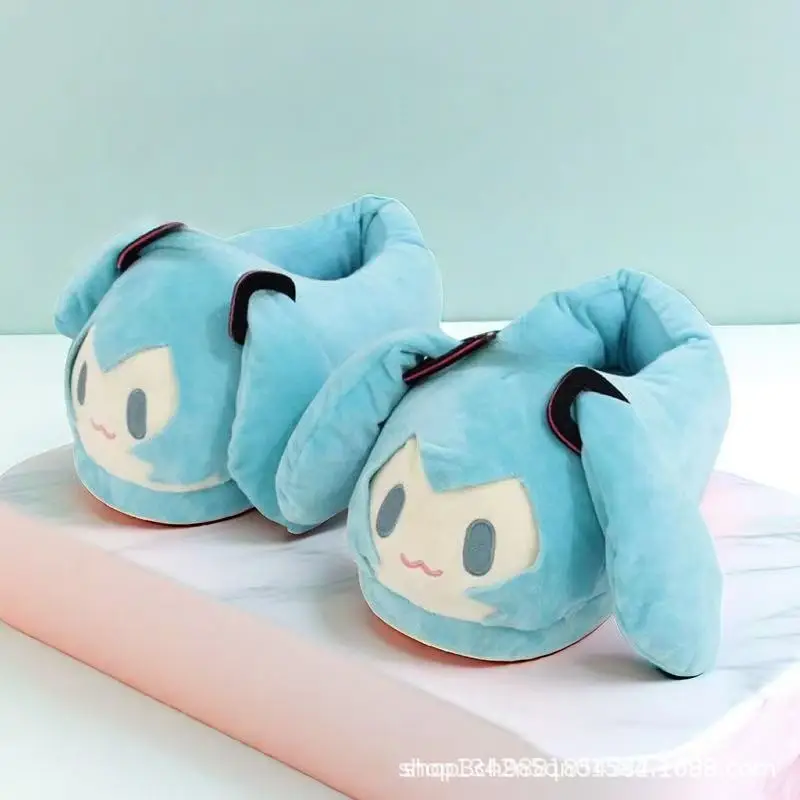 Manufacturer Wholesale Cute Girl Home Cotton Slippers Couple Funny Cotton Slippers with Smiley Face Usachi Plush Slippers - Image 5