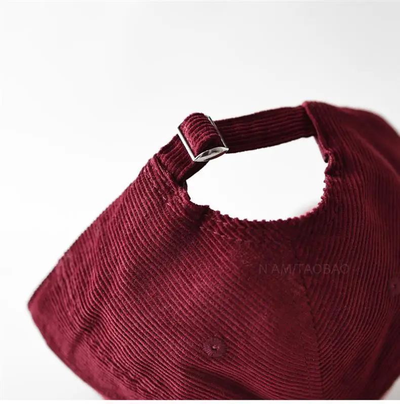 Corduroy Metal Small R Logo Baseball Cap — feature 11