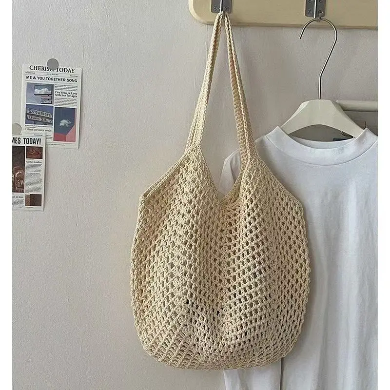 Beach Style Straw Shoulder Bag Large Capacity 2025 - Image 22