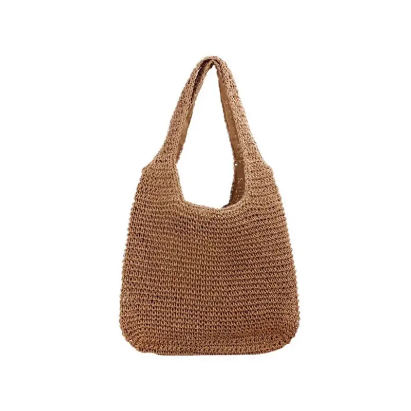 Beach Style Straw Shoulder Bag Large Capacity 2025 - Image 24