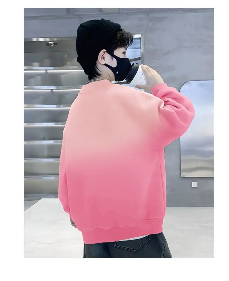 Boys Sweatshirt Pink Luck Hopeful Give Street T-Shirt — feature 21