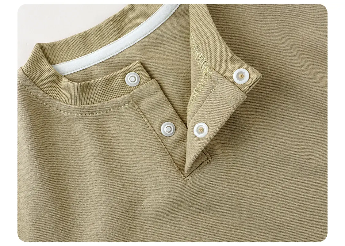 Boys T-Shirt Baby Korean Style Crew Neck Pullover Base Shirt Boys T-Shirt — feature 10