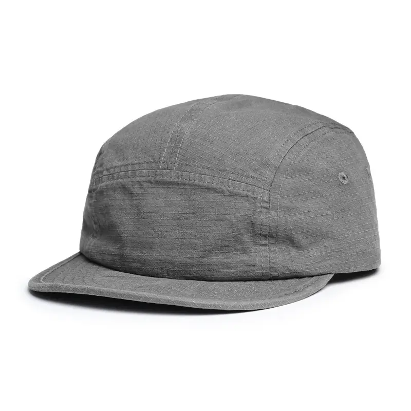 Men Blue Grid Baseball Cap Summer Wear