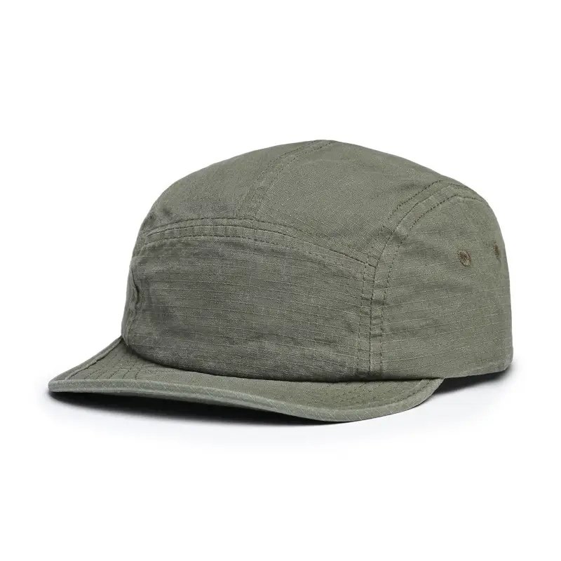 Men Blue Grid Baseball Cap Summer Wear