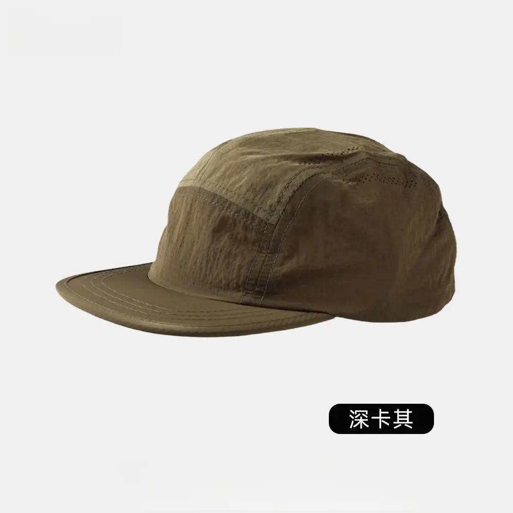 Men Blue Grid Baseball Cap Summer Wear
