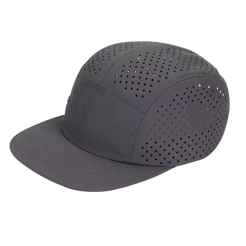 Men Blue Grid Baseball Cap Summer Wear