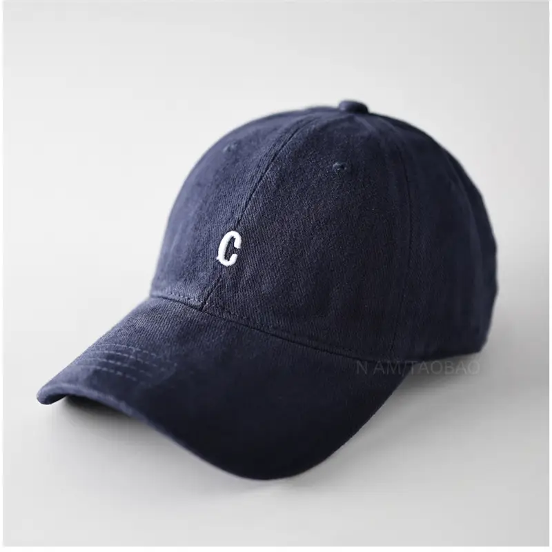 Beige Letter Embroidered Baseball Cap for Men Women - Image 10