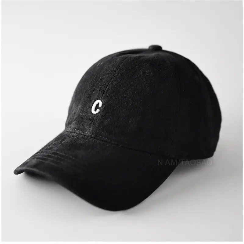 Beige Letter Embroidered Baseball Cap for Men Women - Image 11