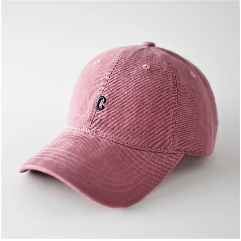 Beige Letter Embroidered Baseball Cap for Men Women - Image 12