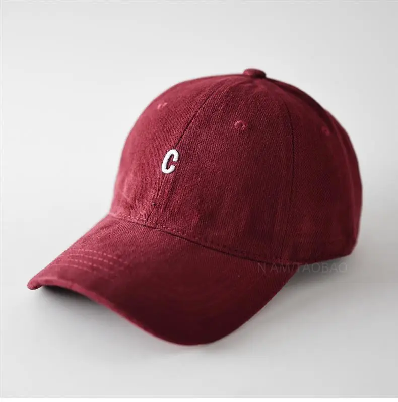 Beige Letter Embroidered Baseball Cap for Men Women — feature 2