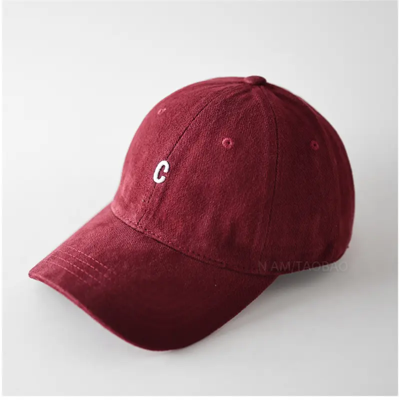 Beige Letter Embroidered Baseball Cap for Men Women - Image 4