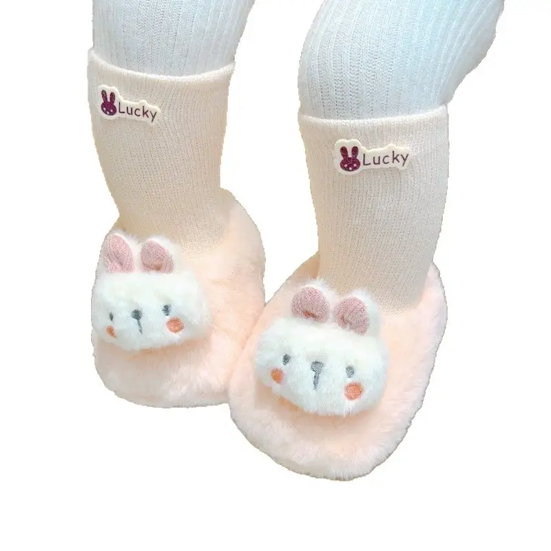 Baby Cartoon Warm Socks & Shoes Newborn Soft Non-Falling