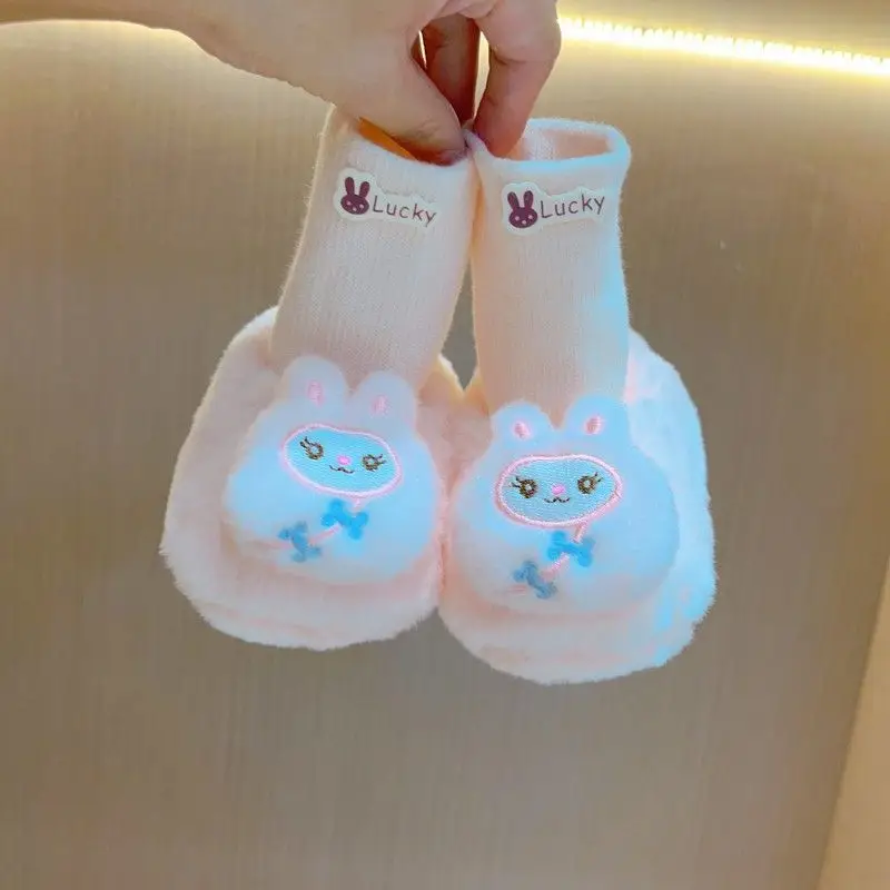 Baby Cartoon Warm Socks & Shoes Newborn Soft Non-Falling — feature 12