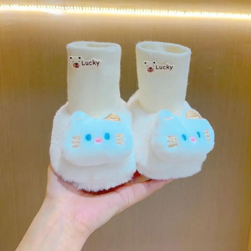 Baby Cartoon Warm Socks & Shoes Newborn Soft Non-Falling — feature 14