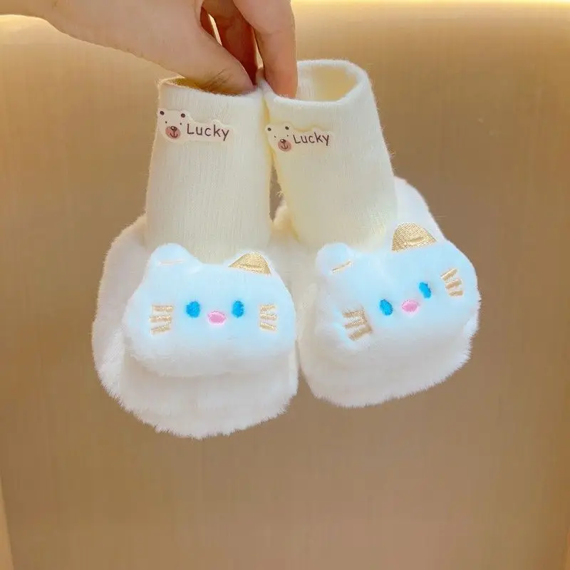 Baby Cartoon Warm Socks & Shoes Newborn Soft Non-Falling — feature 15