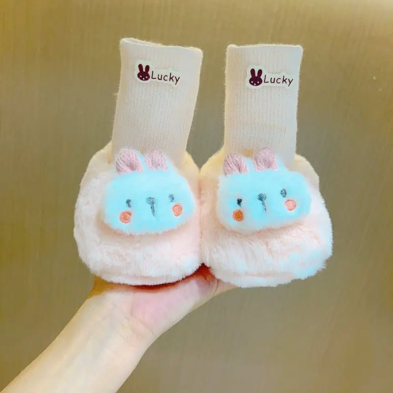 Baby Cartoon Warm Socks & Shoes Newborn Soft Non-Falling — feature 17