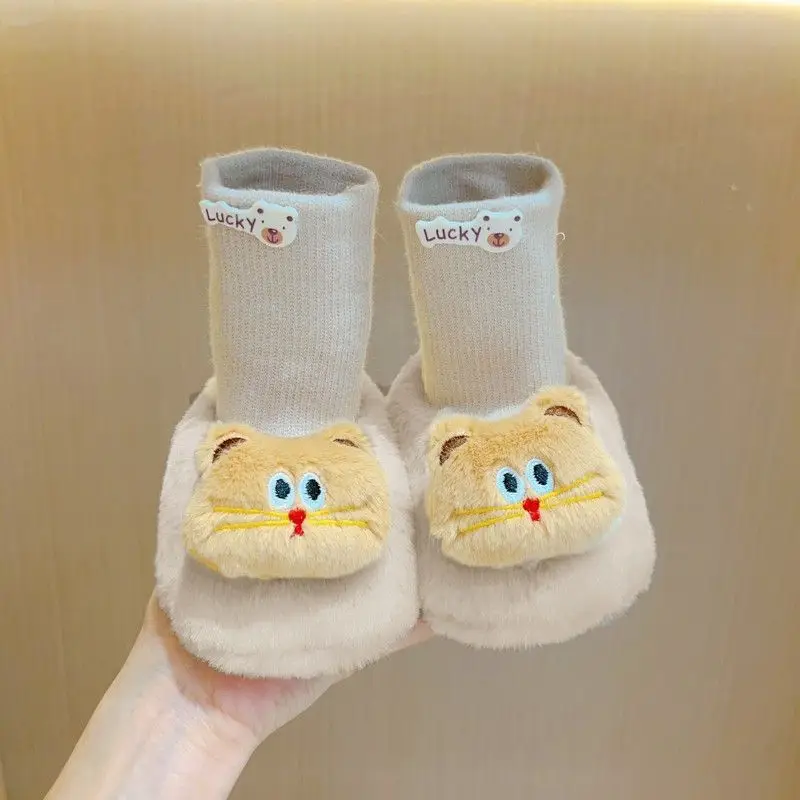 Baby Cartoon Warm Socks & Shoes Newborn Soft Non-Falling — feature 5