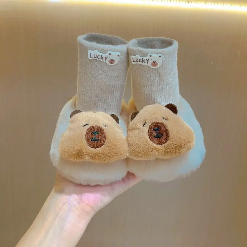 Baby Cartoon Warm Socks & Shoes Newborn Soft Non-Falling — feature 8