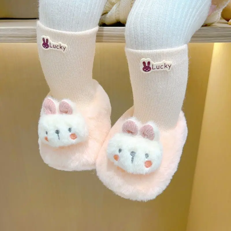 Baby Cartoon Warm Socks & Shoes Newborn Soft Non-Falling