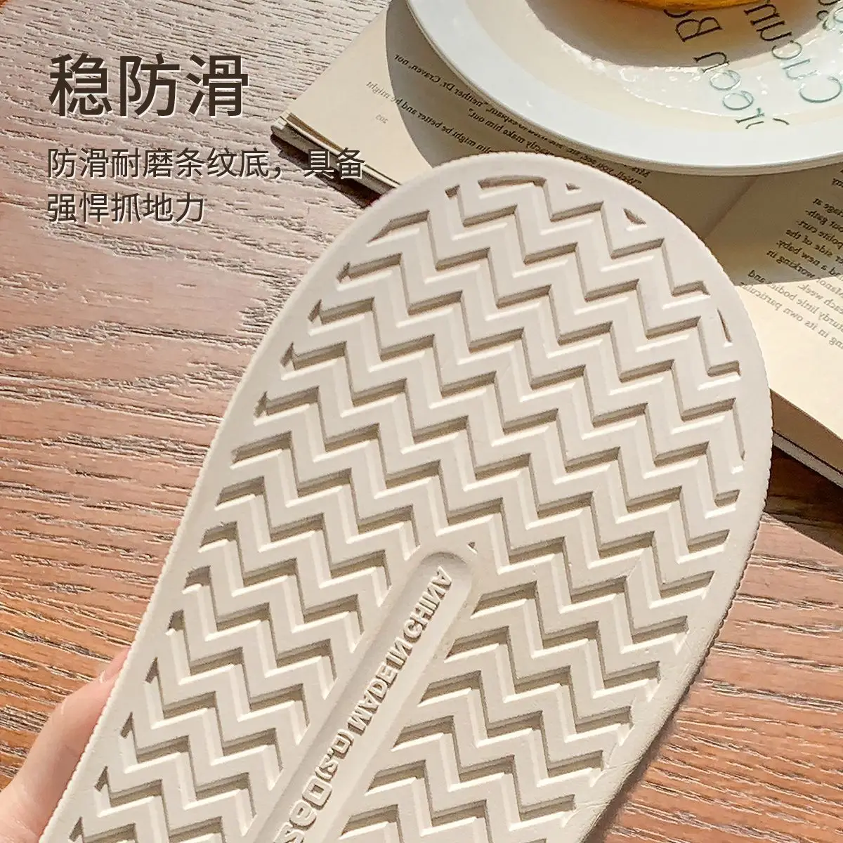 Women Winter Furry Slippers Pink Cotton New Home