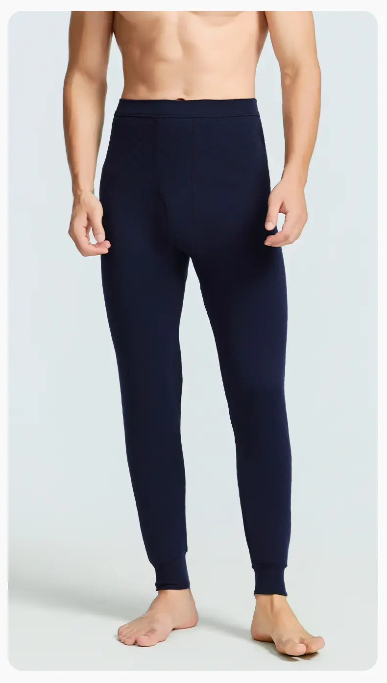 100% Pure Cotton Thermal Pants, Cotton Three-Layer Thickened Autumn and Winter Quilted Leggings, Loose Plus-Size Middle-Aged Women's Cotton Thermal Pants — feature 20