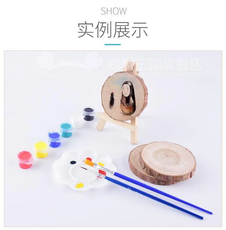 Art Painting Graffiti DIY Plaster Doll Color Kidsren's Watercolor Acrylic Paint Strip Set 12 Colors 6 Consecutive Color Painting — feature 10
