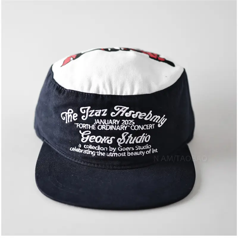 Korean Style Letter Cap for Men Women Flat Brim Baseball - Image 5