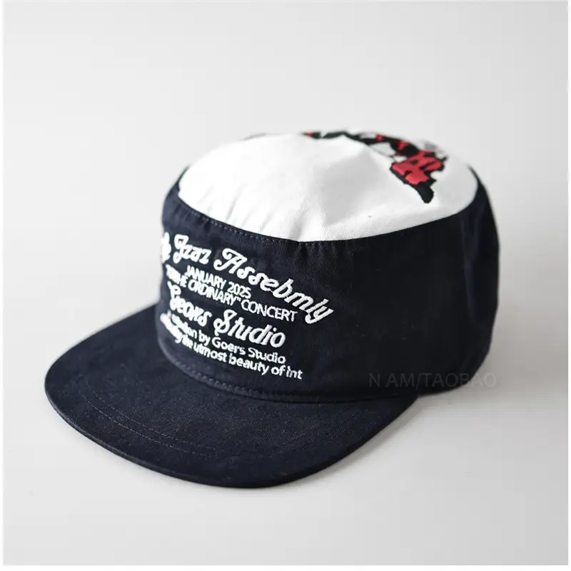 Korean Style Letter Cap for Men Women Flat Brim Baseball - Image 6