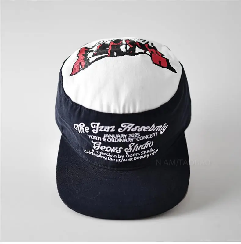 Korean Style Letter Cap for Men Women Flat Brim Baseball — feature 11