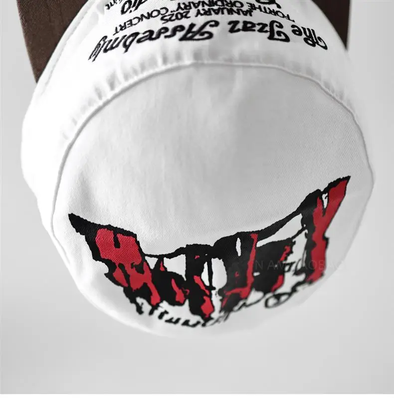 Korean Style Letter Cap for Men Women Flat Brim Baseball — feature 12