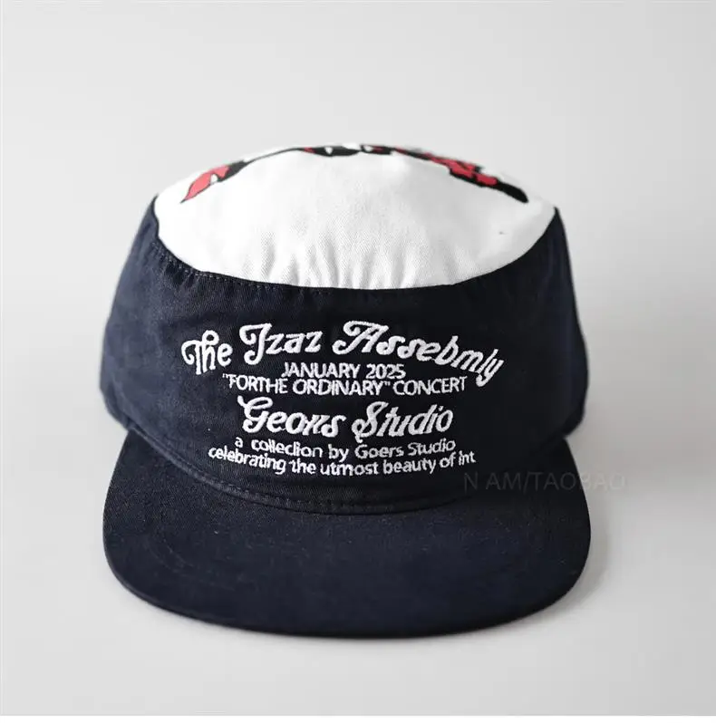 Korean Style Letter Cap for Men Women Flat Brim Baseball — feature 2