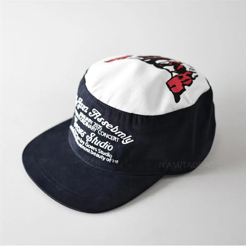 Korean Style Letter Cap for Men Women Flat Brim Baseball — feature 4
