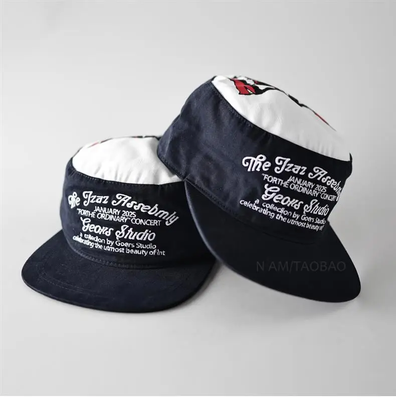 Korean Style Letter Cap for Men Women Flat Brim Baseball — feature 5