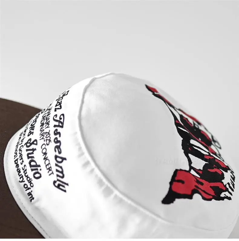 Korean Style Letter Cap for Men Women Flat Brim Baseball — feature 6