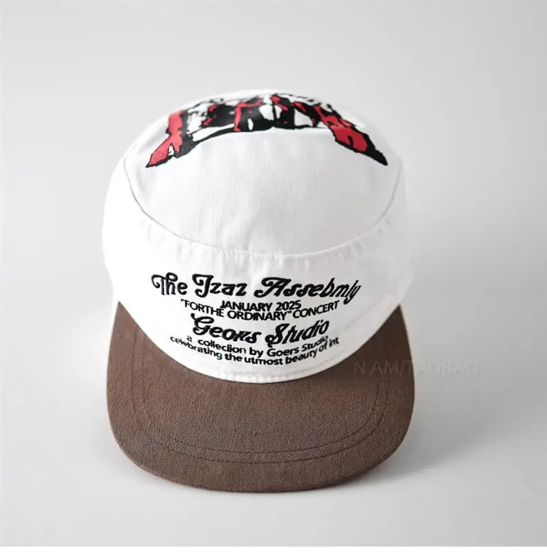 Korean Style Letter Cap for Men Women Flat Brim Baseball — feature 8