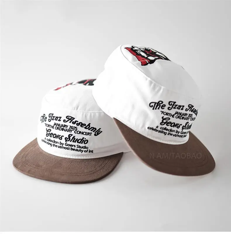 Korean Style Letter Cap for Men Women Flat Brim Baseball — feature 9