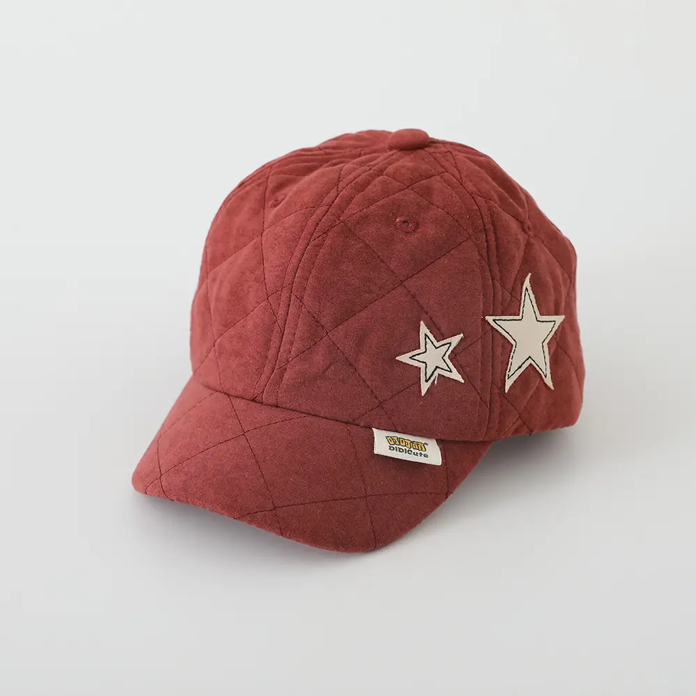 White Star Embroidered Baseball Cap for Boys Girls — feature 22
