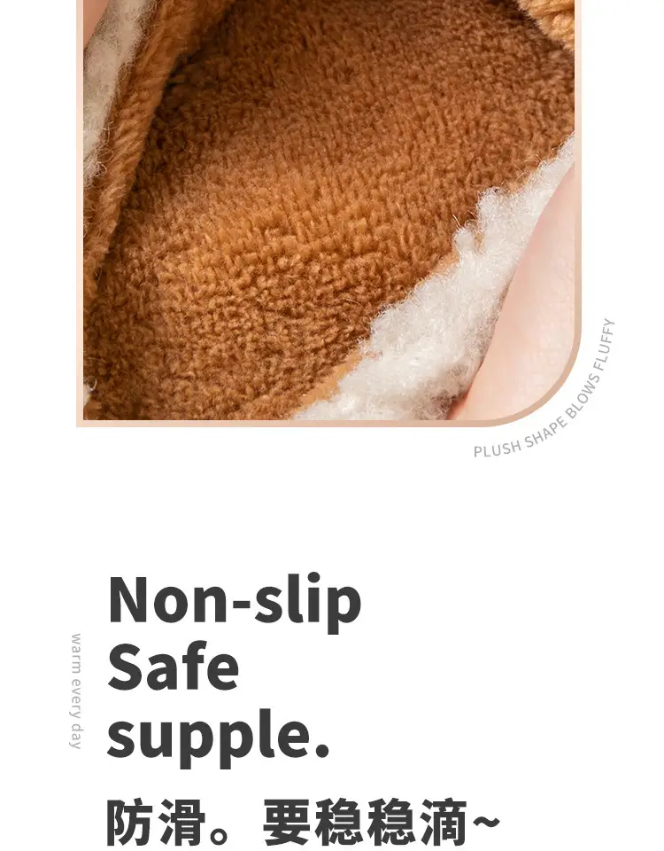 Women's Winter Furry Slippers Warm Non-Slip — feature 15