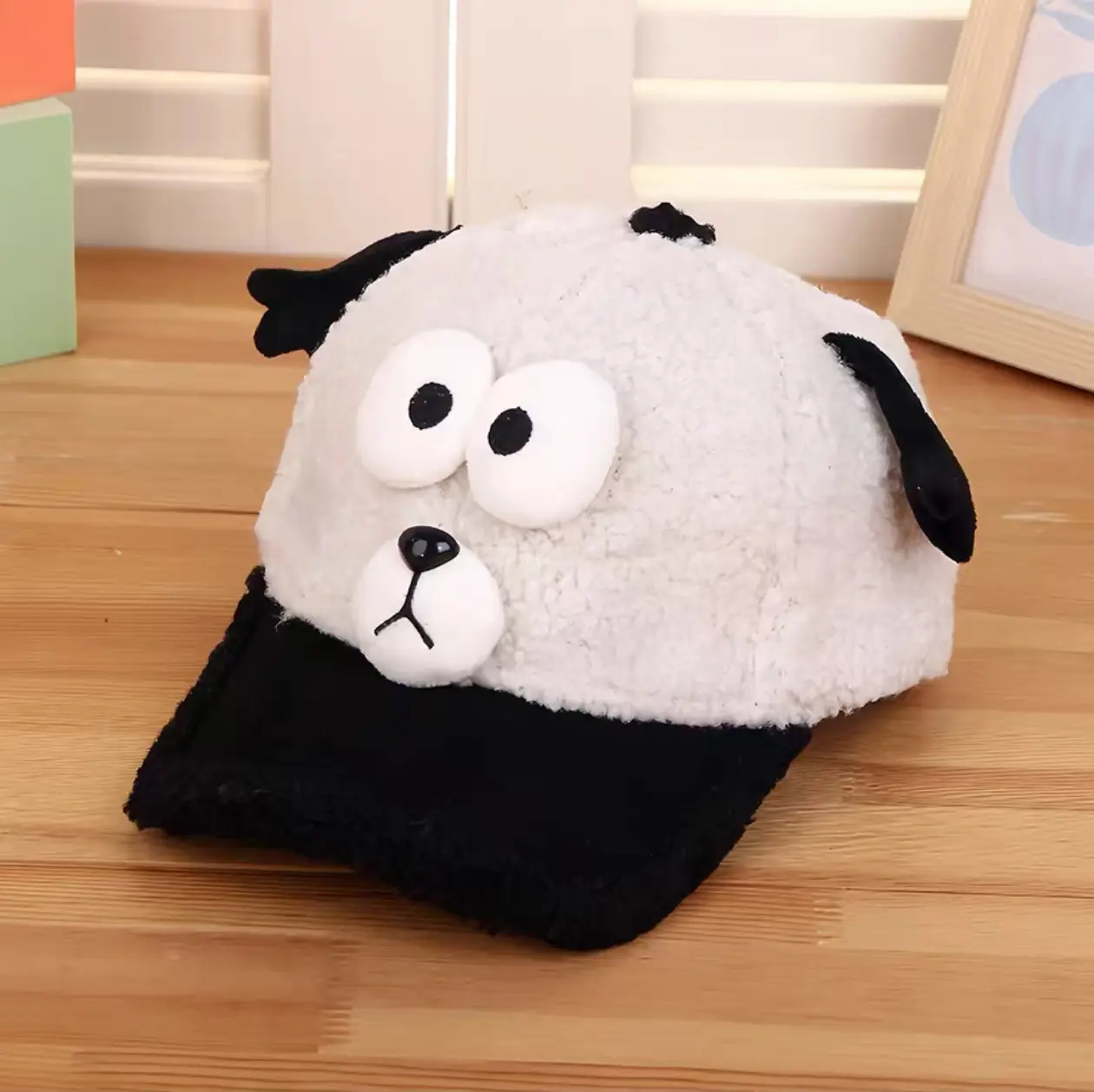 Pink Peaked Cashmere Hat for Kids Winter Warm - Image 10