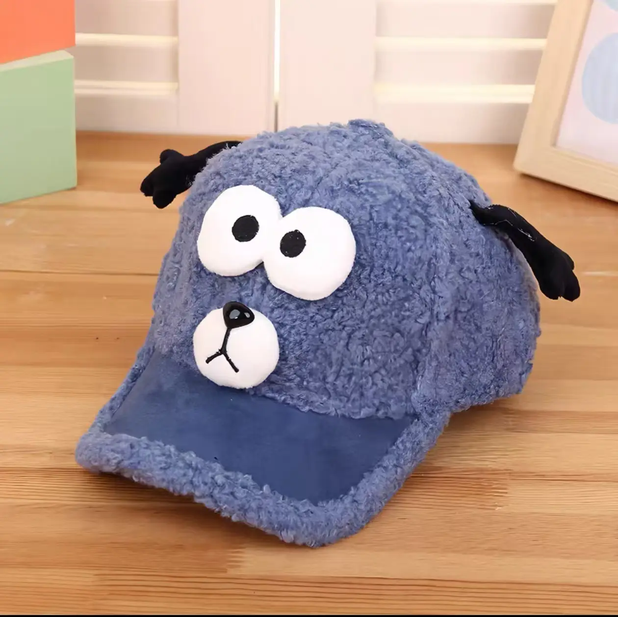 Pink Peaked Cashmere Hat for Kids Winter Warm - Image 9