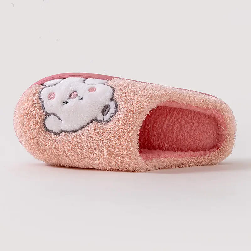Qida Shun New Cartoon Men's and Women's Cotton Slippers Autumn and Winter Indoor and Outdoor Couple Cotton Shoes Warm and Cute Cotton Slippers Wholesale - Image 7