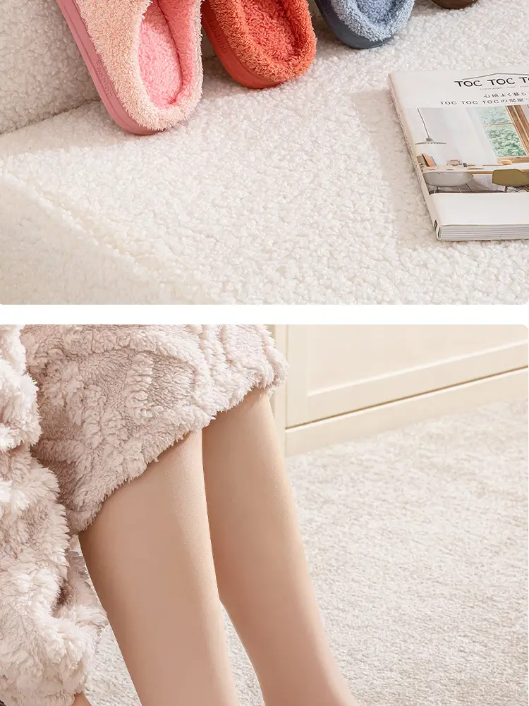 Qida Shun New Cartoon Men's and Women's Cotton Slippers Autumn and Winter Indoor and Outdoor Couple Cotton Shoes Warm and Cute Cotton Slippers Wholesale — feature 10